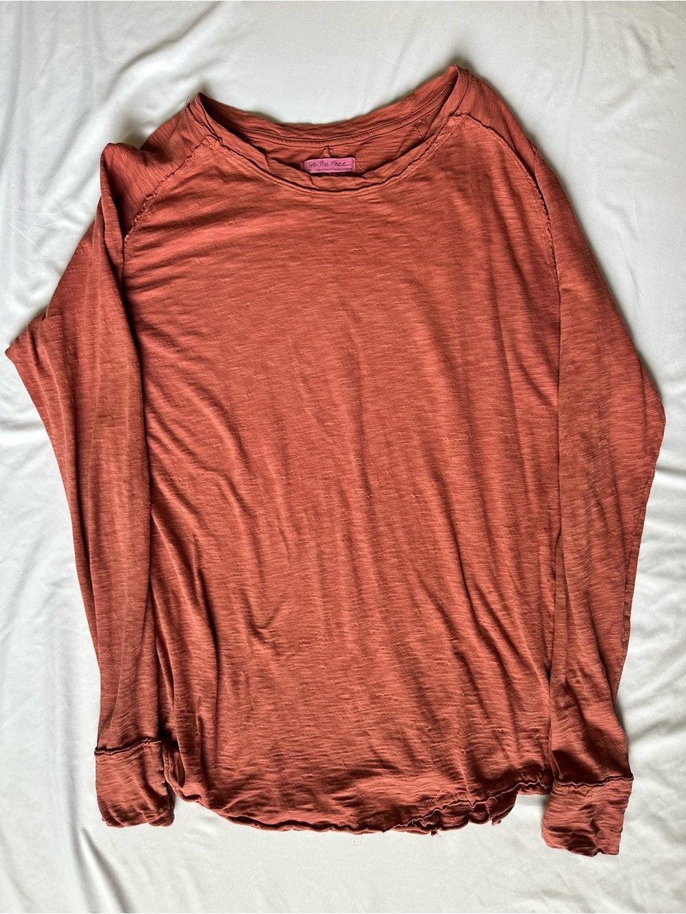 We The Free Long-Sleeve Tee in Dusty Rose